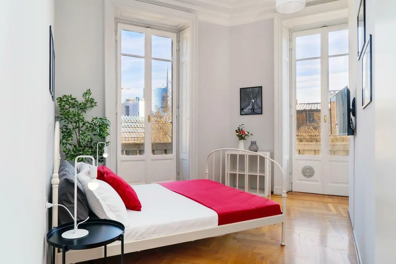 Lägenhet Hemeras Boutique Homes - 4 Design Homes In Milan Center
